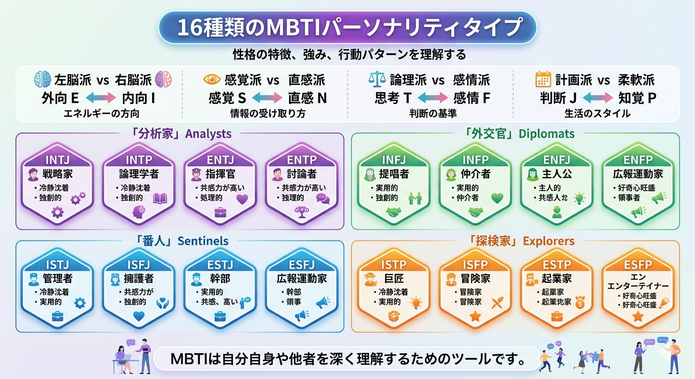 MBTI性格タイプ